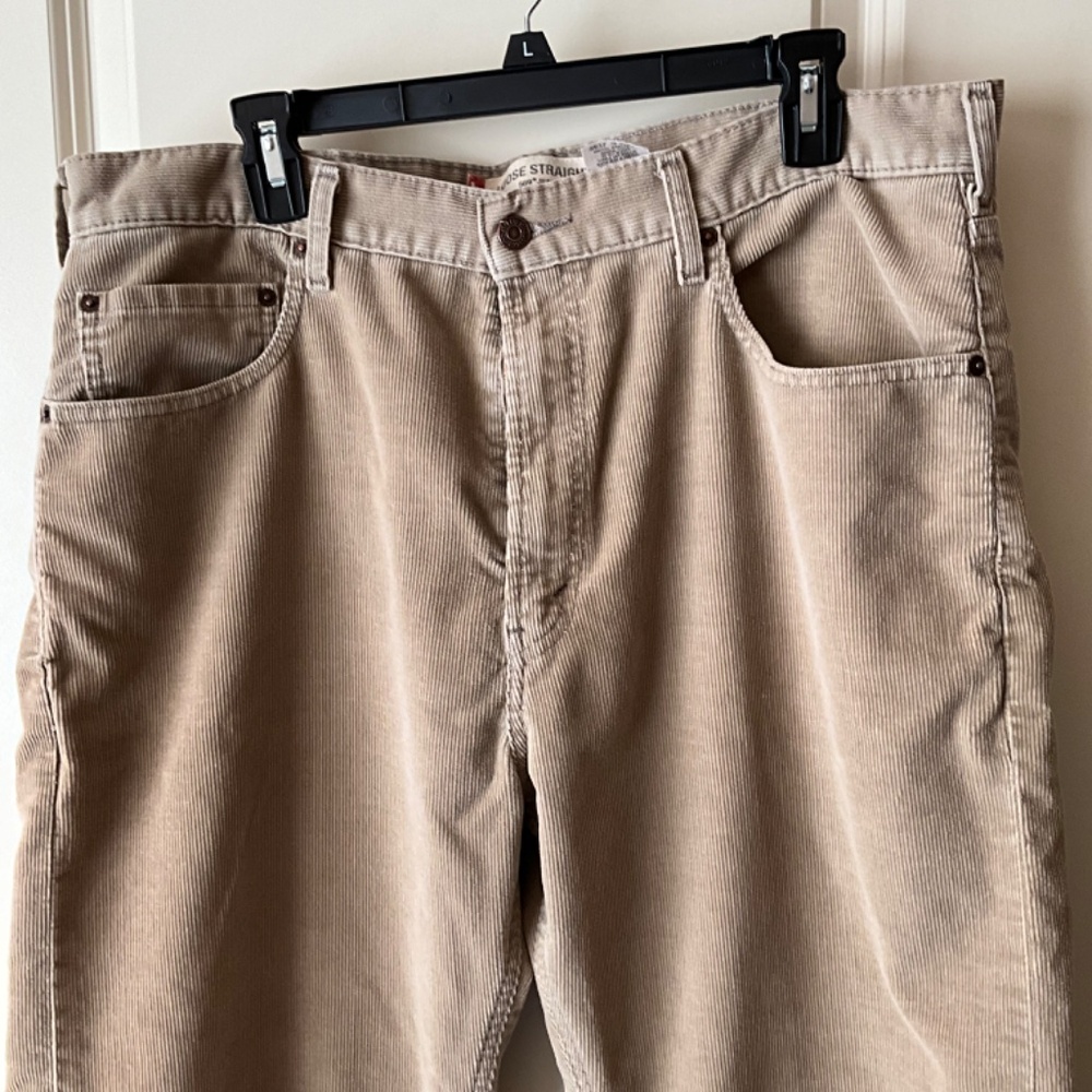 Vintage Levis Corduroy Pants size W36 L32 Color Tan - Picture 2 of 10